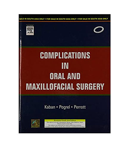 Complications in Oral & Maxillofacial Surgery Pub. Price: $ 169.00 (HB)
