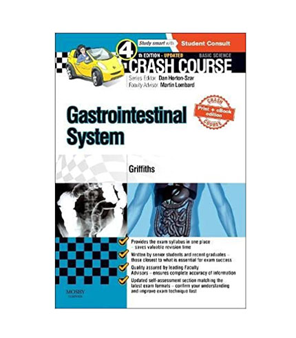 Crash Course: Gastrointestinal System Updated Print + eBook edition, 4e