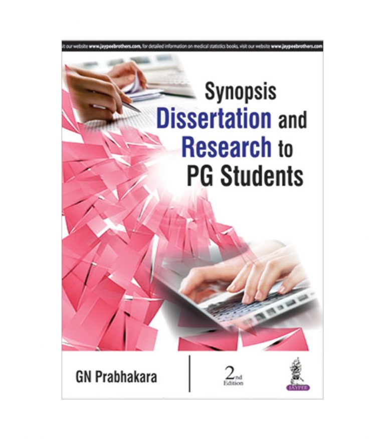 Synopsis Dissertation and Research to PG Students