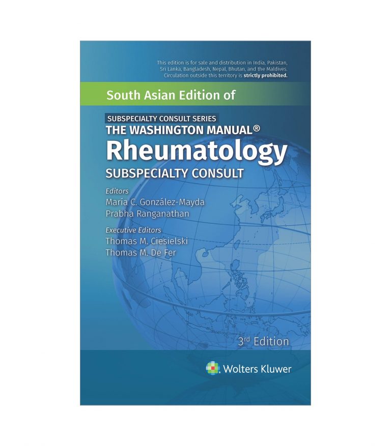 The Washington Manual Subspecialty Consult Series: Rheumatology
