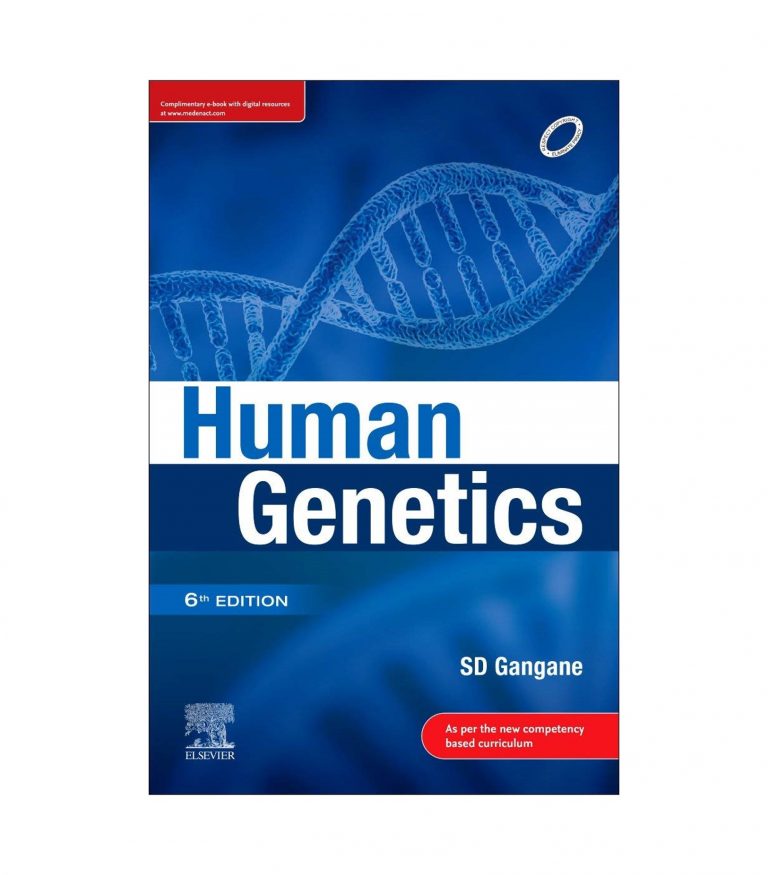 9788131262092 Gangane Human Genetics 6th edition