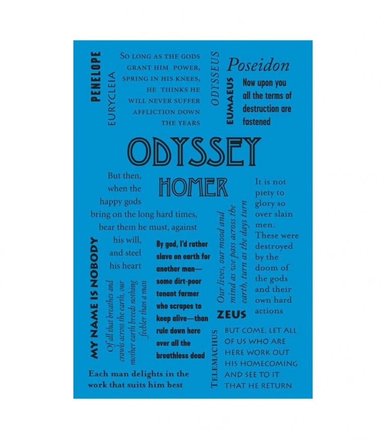 Odyssey by Homer (Word Cloud Classics)