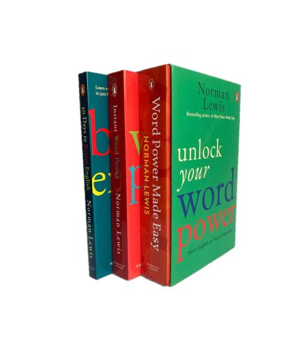 Unlock Your Word Power: Have English at Your Fingertips: A Combo Set of 3 Bestselling Books (Word Power Made Easy + Instant Word Power + 30 Days to Better English)