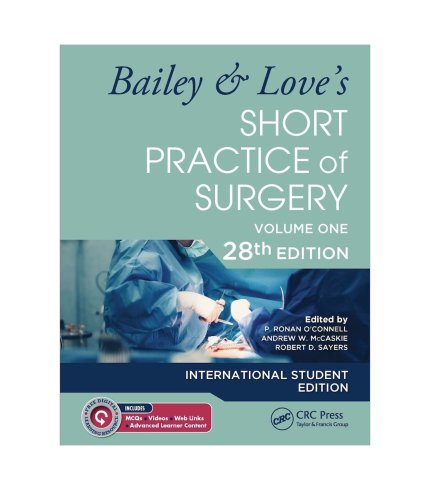 9781032301518 Bailey & Love's Short Practice Of Surgery 28th Edition (International Student's Edition, Set Of Volume 1 & 2)