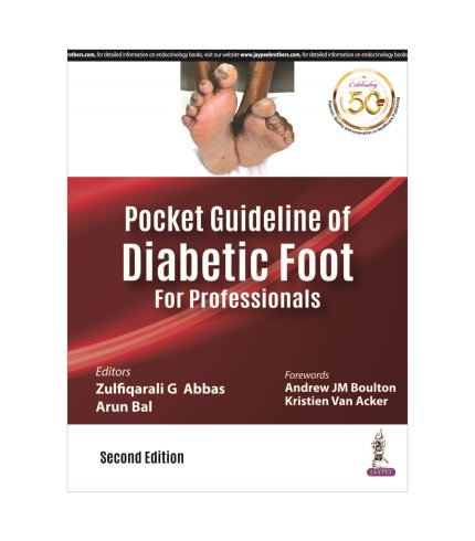 Pocket Guideline of Diabetic Foot For Professionals by Zulfiqarali Abbas, 2e/2019