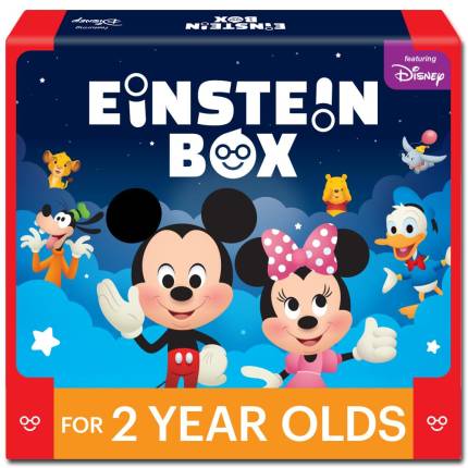 Einstein Box for 2-Year-Old Boys/Girls | Gift Toys for 2-Year-Old Kids | Board Books and Fun Games | Learning and Educational Toys and Games