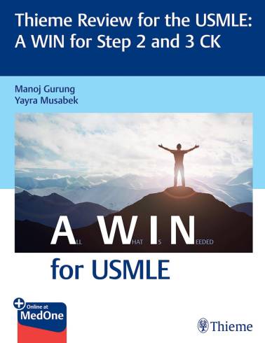 Thieme Review for the USMLE: A WIN for Step 2 and 3 CK, 1/e