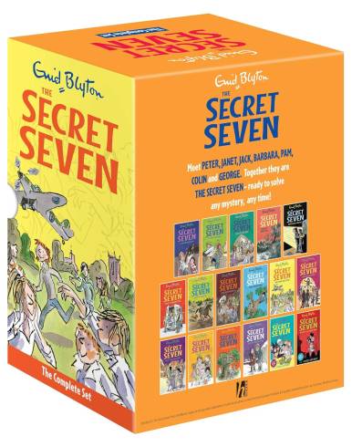 The Secret Seven Box Set OF 17 TITLES by Enid Blyton