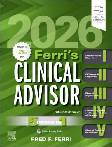 Ferri's Clinical Advisor 2026: 5 Books in 1 (HB)
